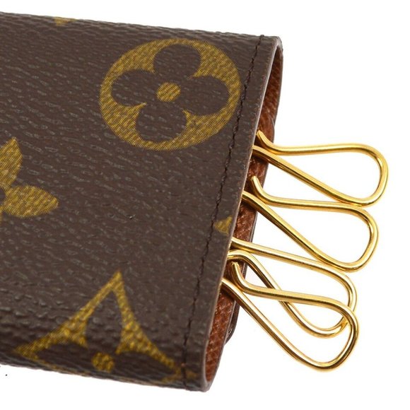 Louis Vuitton Monogram Multicles 4 Key Case M62631 Small Good RA0928 29584 - Picture 10 of 12